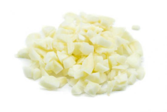 diced garlic