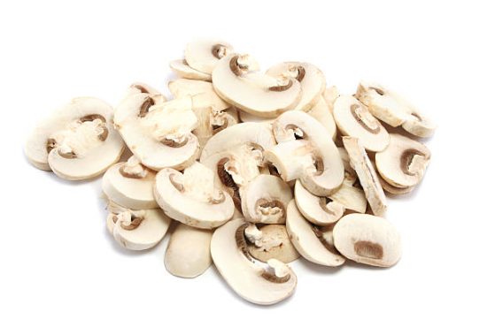 sliced mushrooms